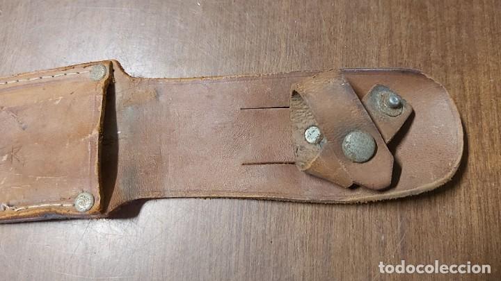 Militaria: Funda de cuchillo / machete, 32 cm de longitud total - Foto 3