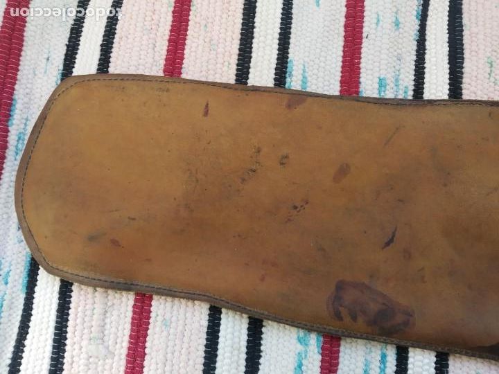 Militaria: FUNDA PIEL MACHETE - CUCHILLO - Foto 3