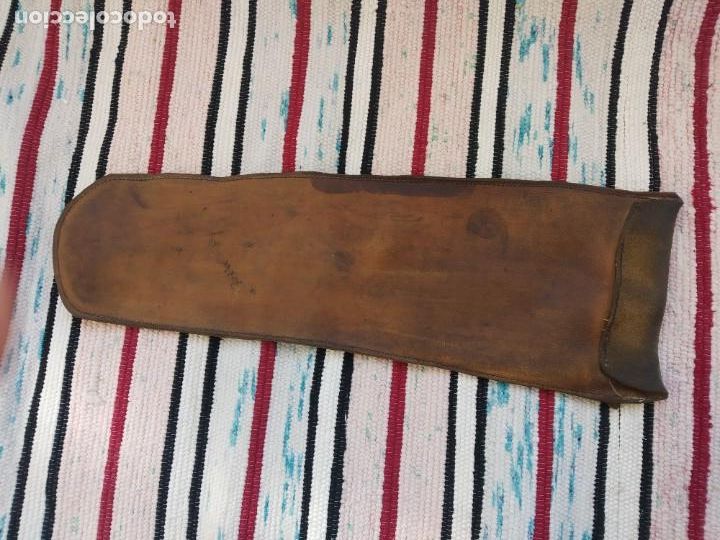 Militaria: FUNDA PIEL MACHETE - CUCHILLO - Foto 4