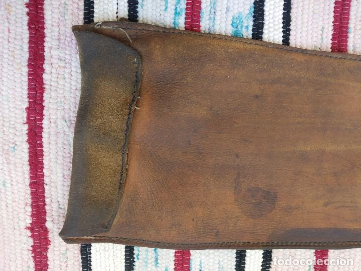 Militaria: FUNDA PIEL MACHETE - CUCHILLO - Foto 5