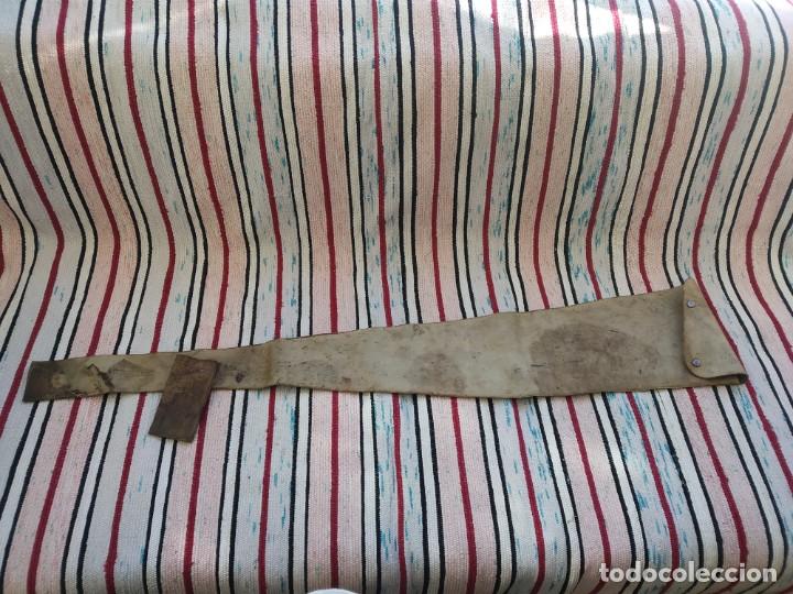 Militaria: FUNDA PIEL ESCOPETA - Foto 1
