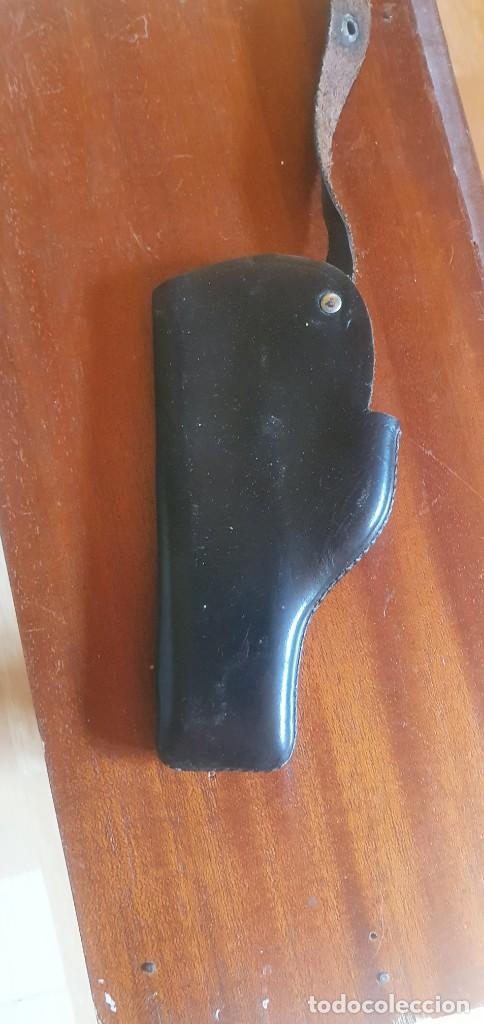 funda antigua para pistola cartuchera - Compra venta en todocoleccion