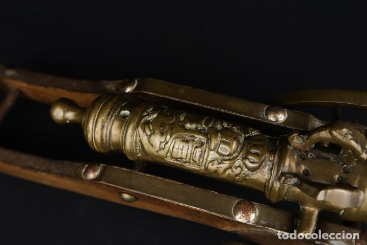 Militaria: Antiguo Ca&ntilde;&oacute;n de Bronce - Foto 6