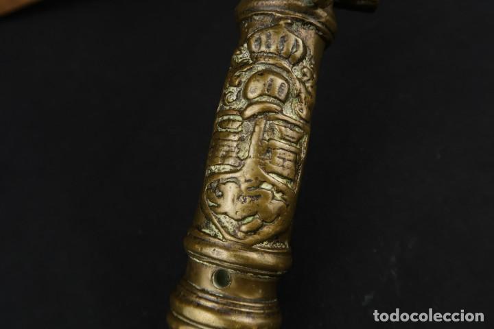 Militaria: Antiguo Ca&ntilde;&oacute;n de Bronce - Foto 14