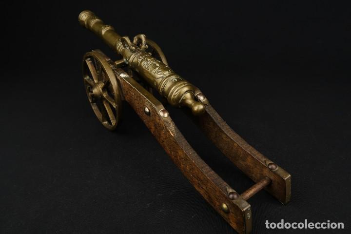 Militaria: Antiguo Ca&ntilde;&oacute;n de Bronce - Foto 18