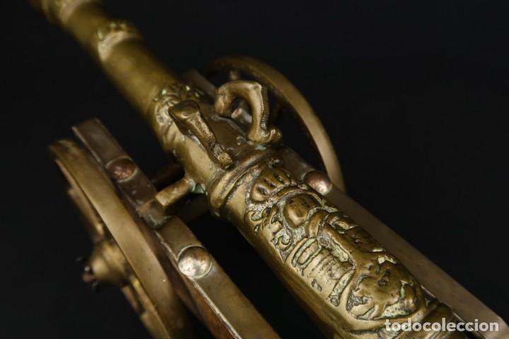 Militaria: Antiguo Ca&ntilde;&oacute;n de Bronce - Foto 21