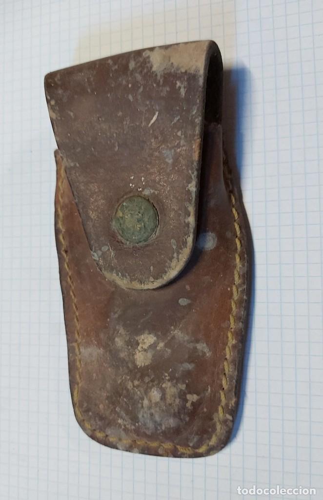 Militaria: Funda para navaja a restaurar - Foto 1