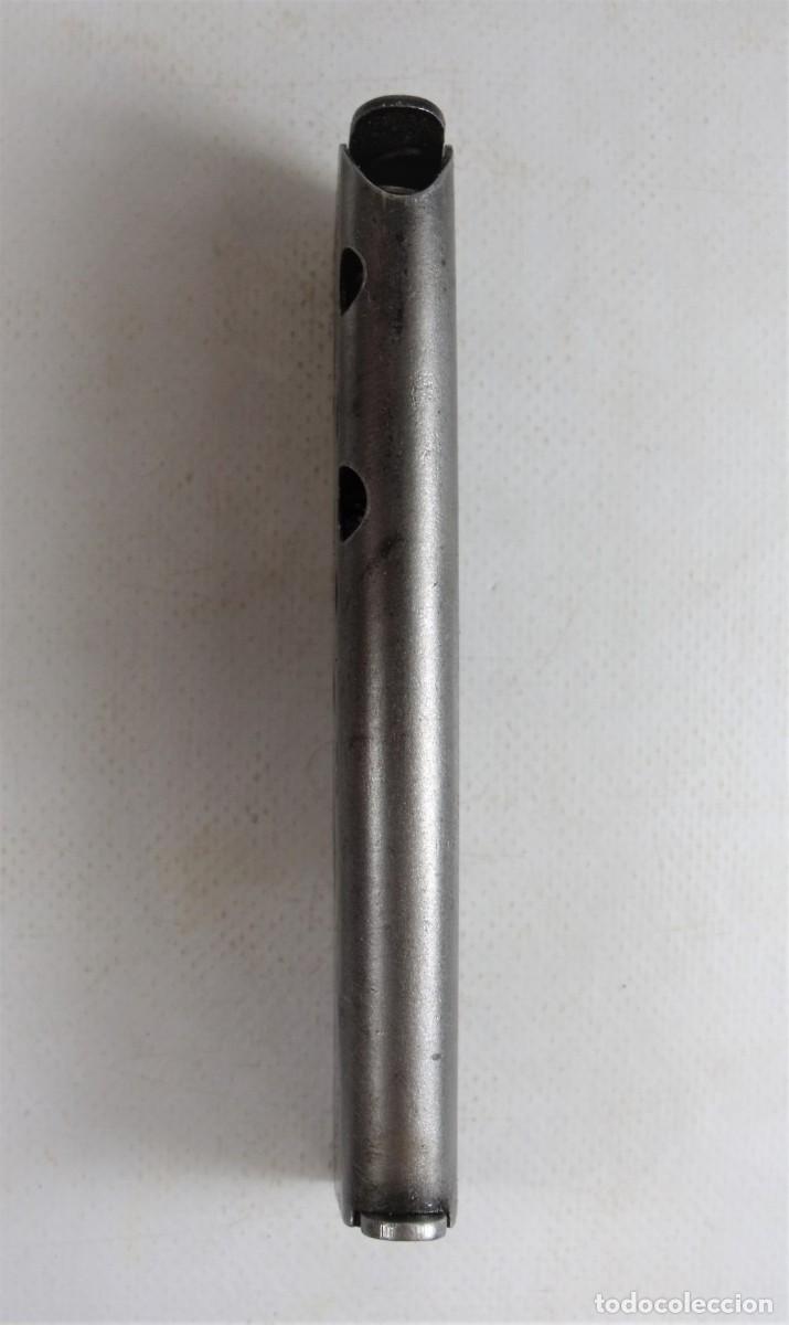 Militaria: CARGADOR DE LA PISTOLA STAR 1919 SINDICALISTA 7,65 MM DE MARCO GRANDE CROMADO O NIQUELADO