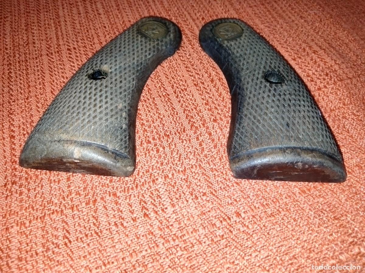 Militaria: Cachas revolver Tanque - Foto 5
