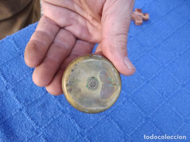 Militaria: Base de proyectil, bala, etc... Vitrina juguete. - Foto 4