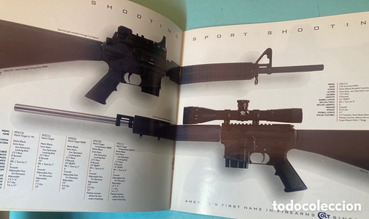 Militaria: CATALOGO COLT 1998 - Foto 3