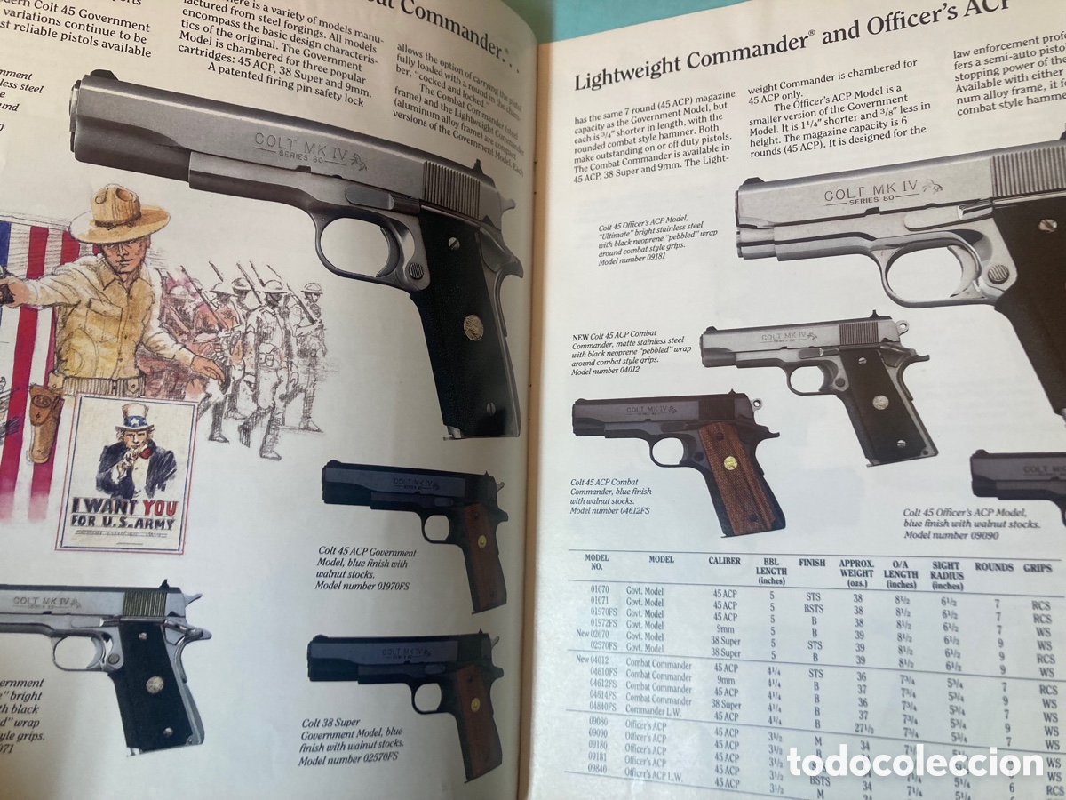 Militaria: Catalogo COLT 1990 - Foto 4