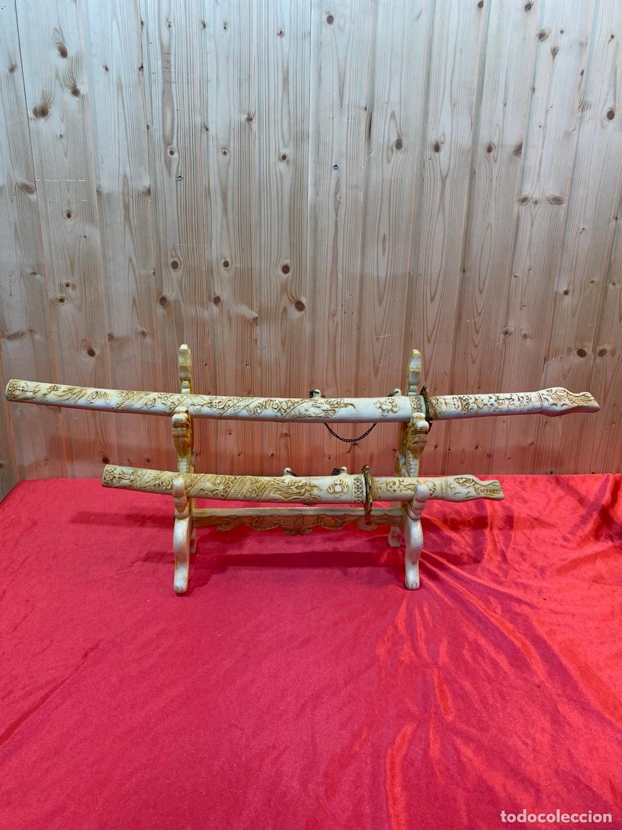 Militaria: JUEGO DE KATANAS - Foto 1
