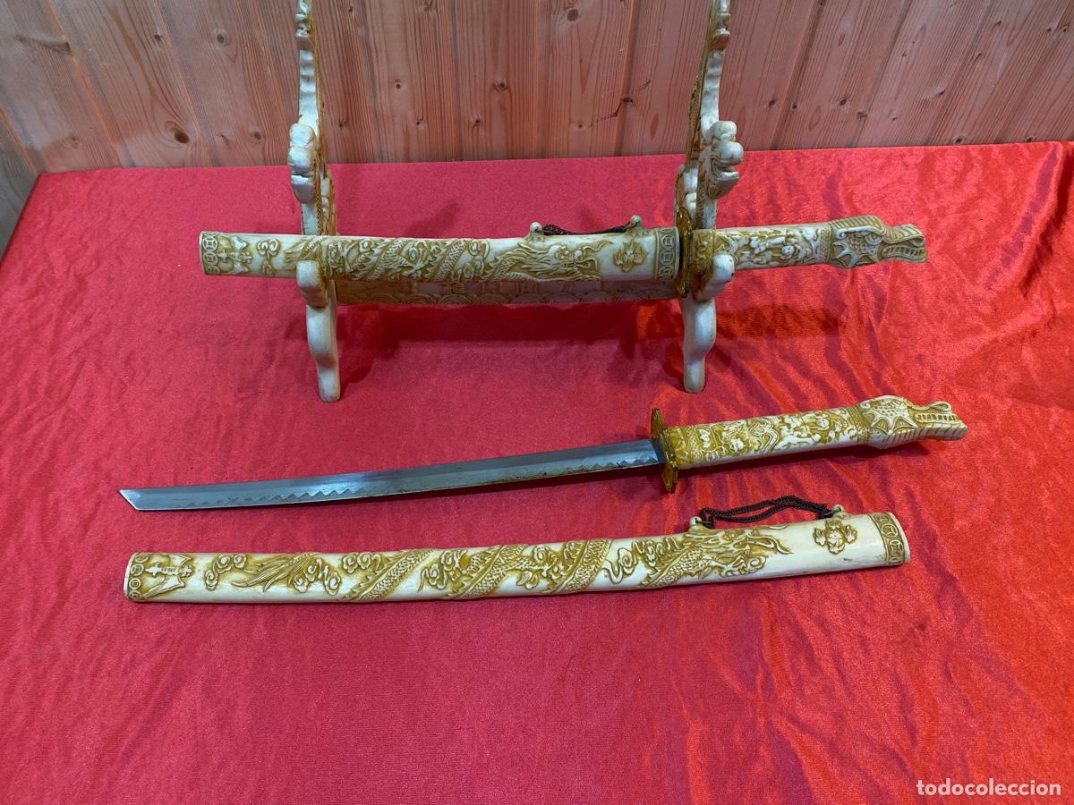 Militaria: JUEGO DE KATANAS ASIATICAS - Foto 6