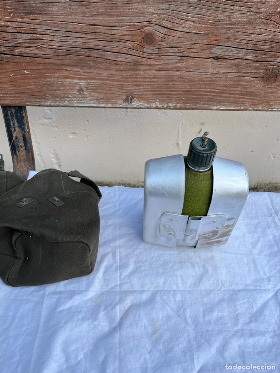 Militaria: Militar, contimplora, con funda - Foto 1