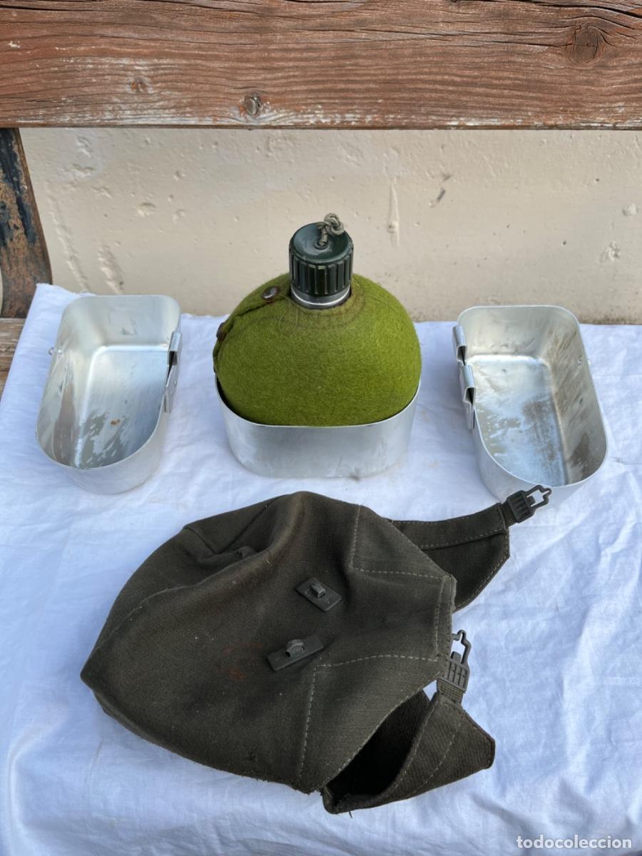 Militaria: Militar, contimplora, con funda - Foto 3