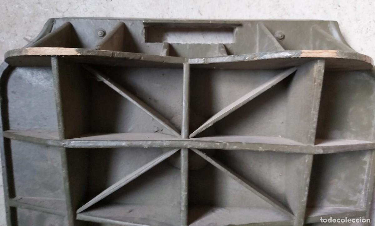 Militaria: Base para mortero, de madera, para desfiles - Foto 6