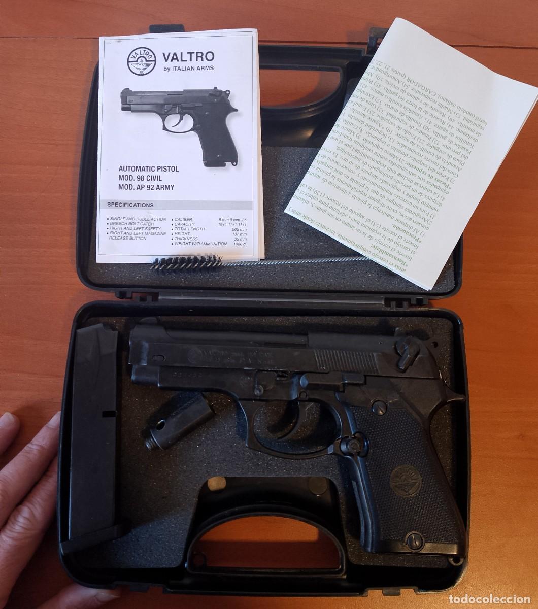 Pistola Detonadora Fogueo Italiana, Bruni New Police