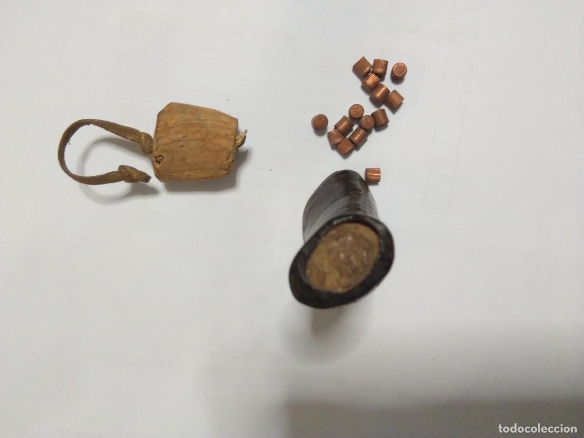 Militaria: Guarda pistones de cuerno - Foto 3