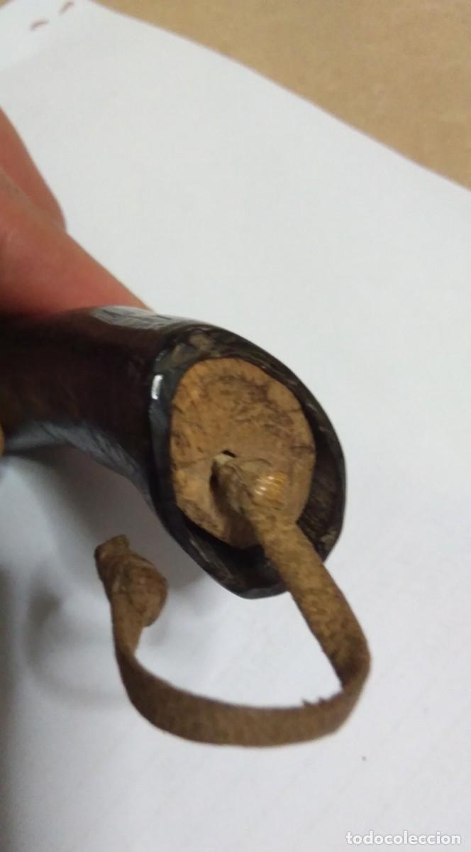 Militaria: Guarda pistones de cuerno - Foto 5