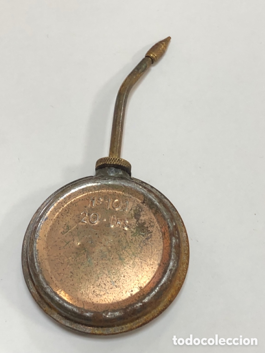 Militaria: ACEITERA CETME U MG. Usada - Foto 1