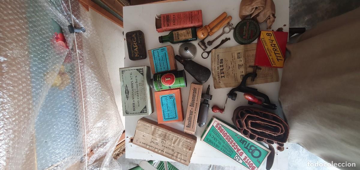 Militaria: Lote antiguo de caza - Foto 2