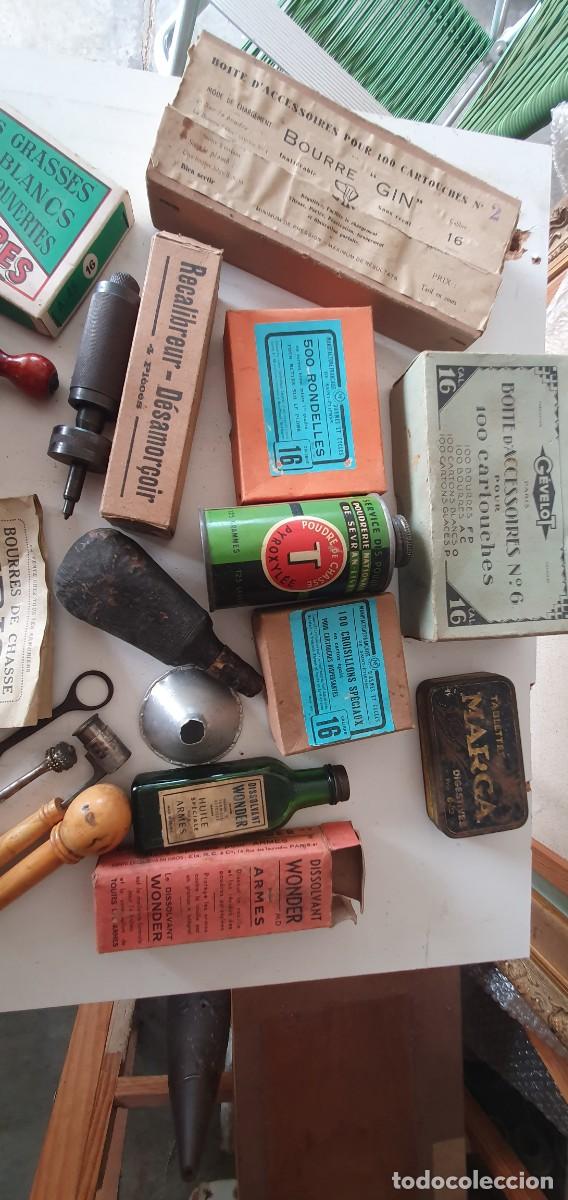 Militaria: Lote antiguo de caza - Foto 3