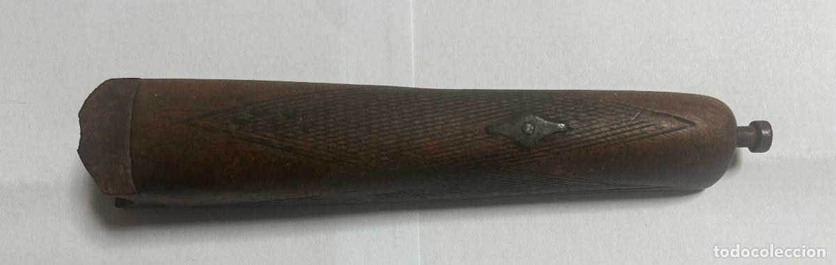 Militaria: Pieza de madera de escopeta - Foto 3