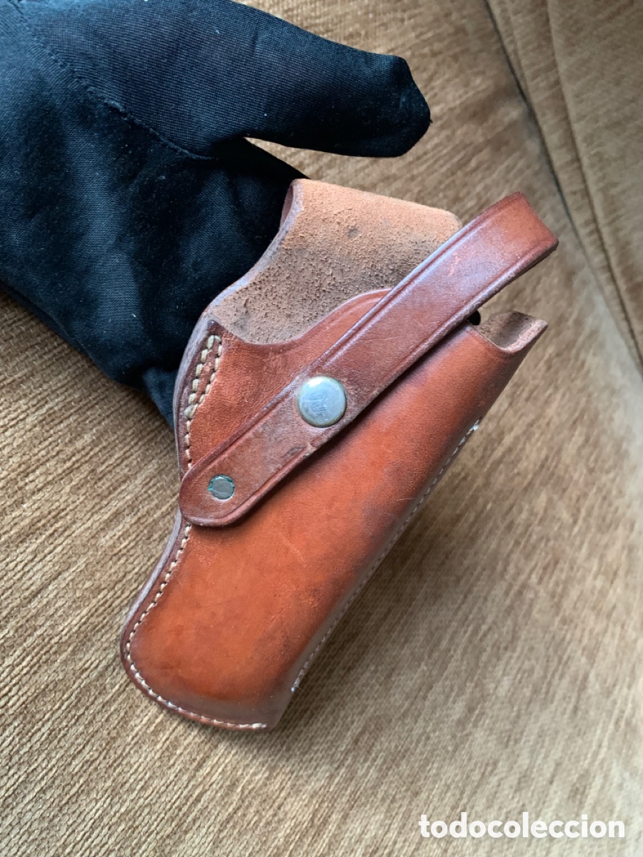 Military Antiques: FUNDA PISTOLA ASTRA 24 RC DE CUERO