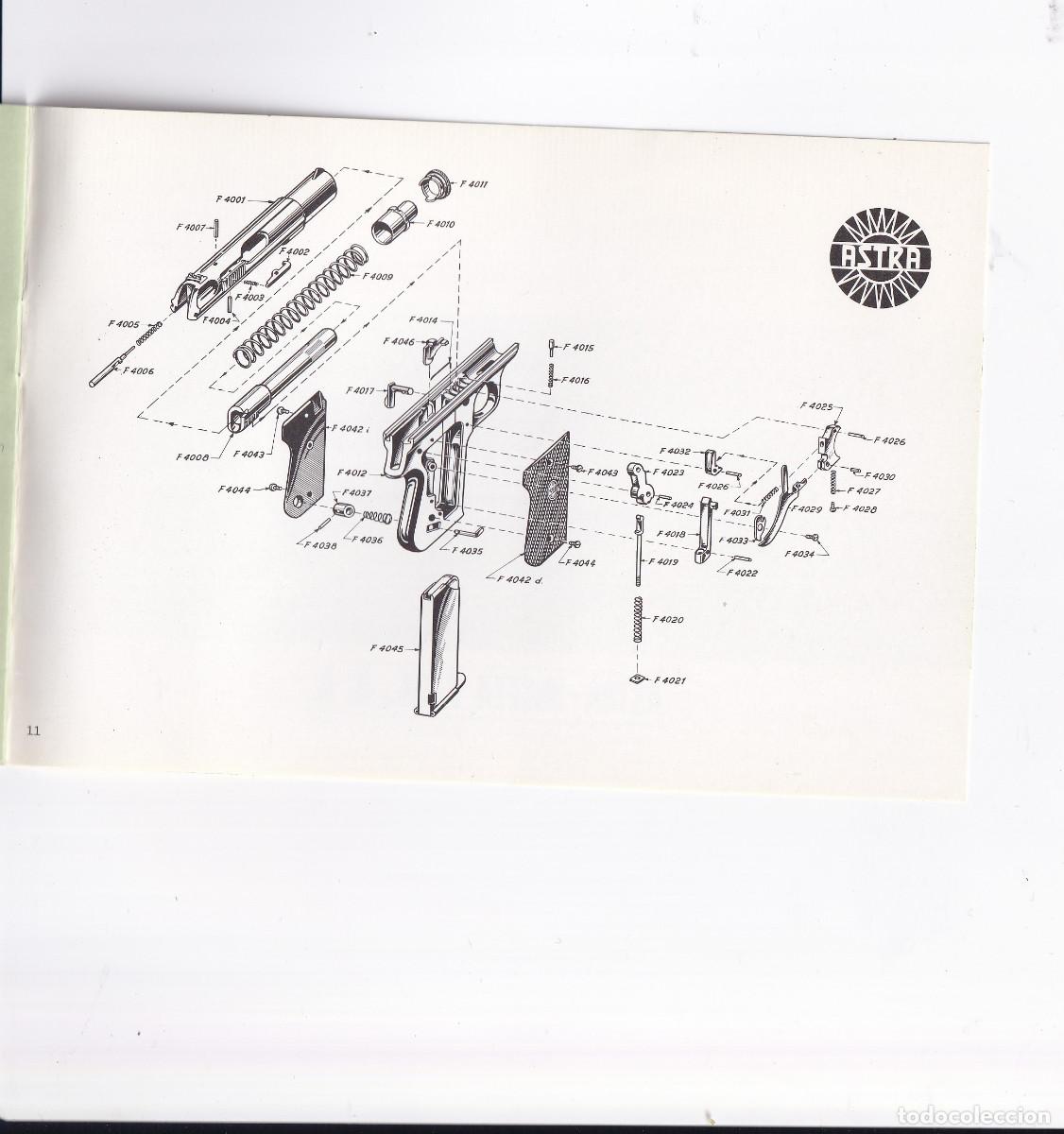 Militaria: CATALOGO.- PISTOLA AUTOMATICA FALCON. - Foto 2