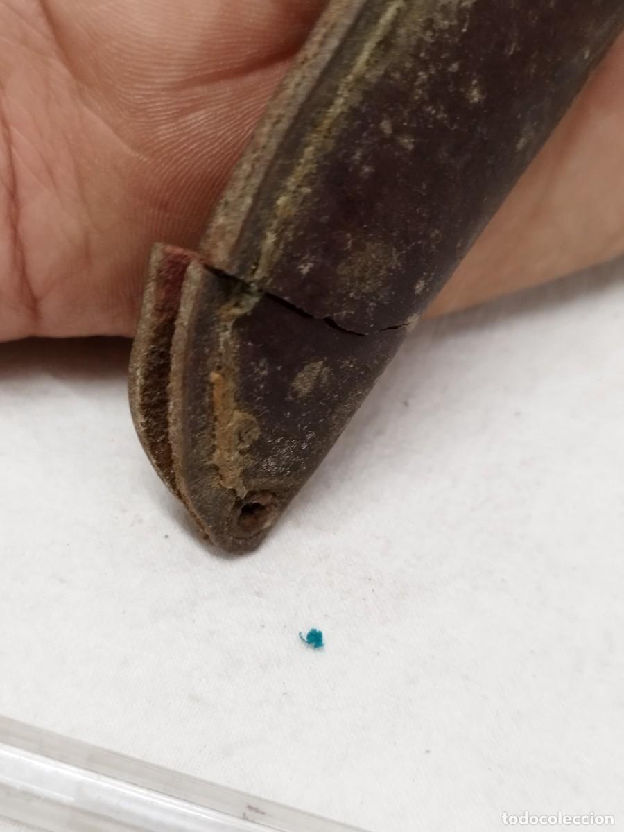 Militaria: Antigua funda de cuchillo a restaurar. - Foto 4