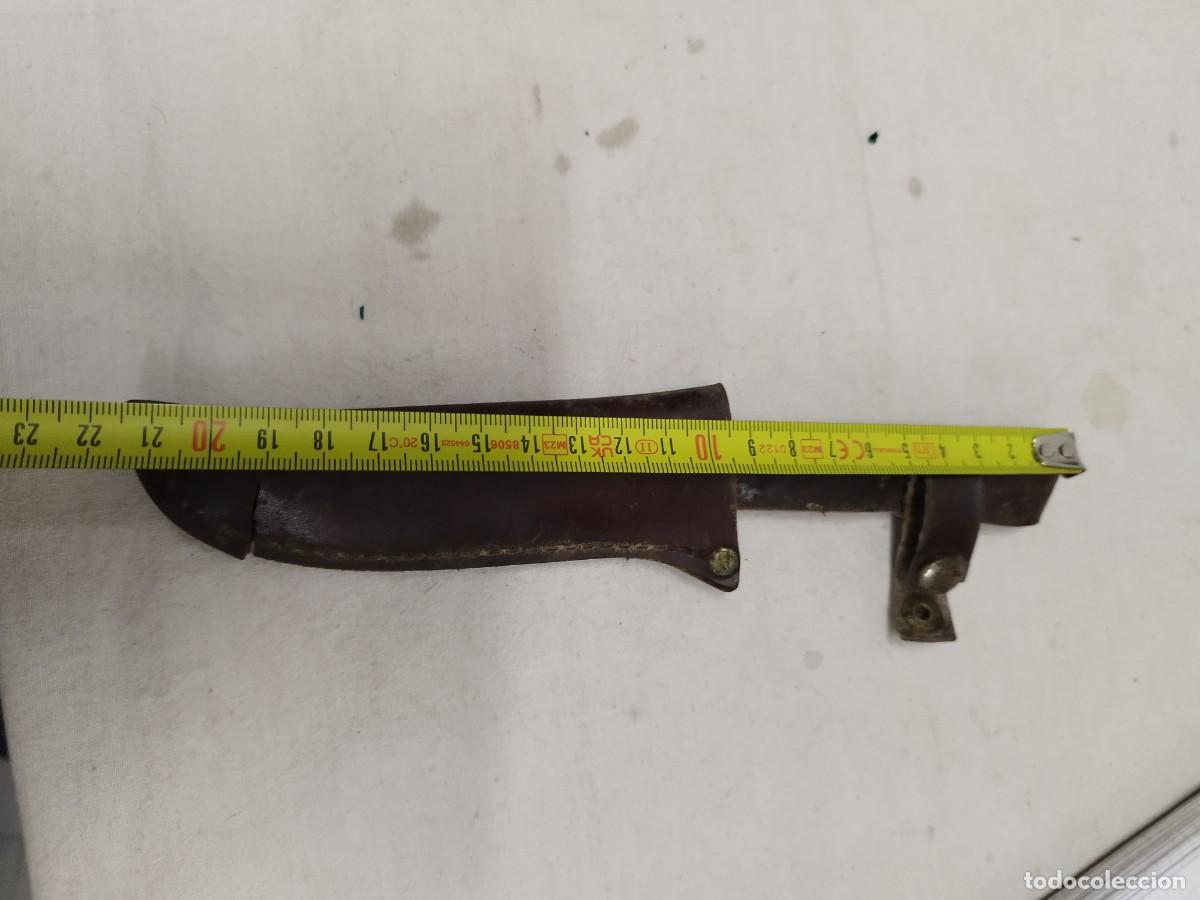Militaria: Antigua funda de cuchillo a restaurar. - Foto 8