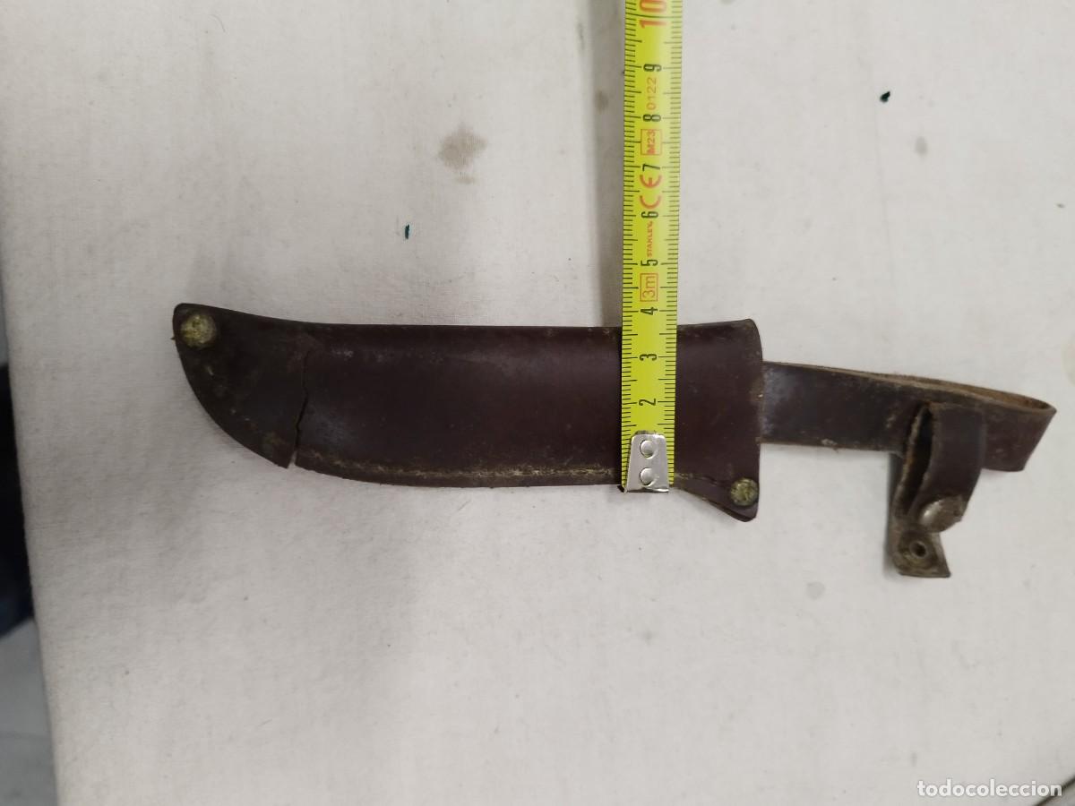 Militaria: Antigua funda de cuchillo a restaurar. - Foto 9