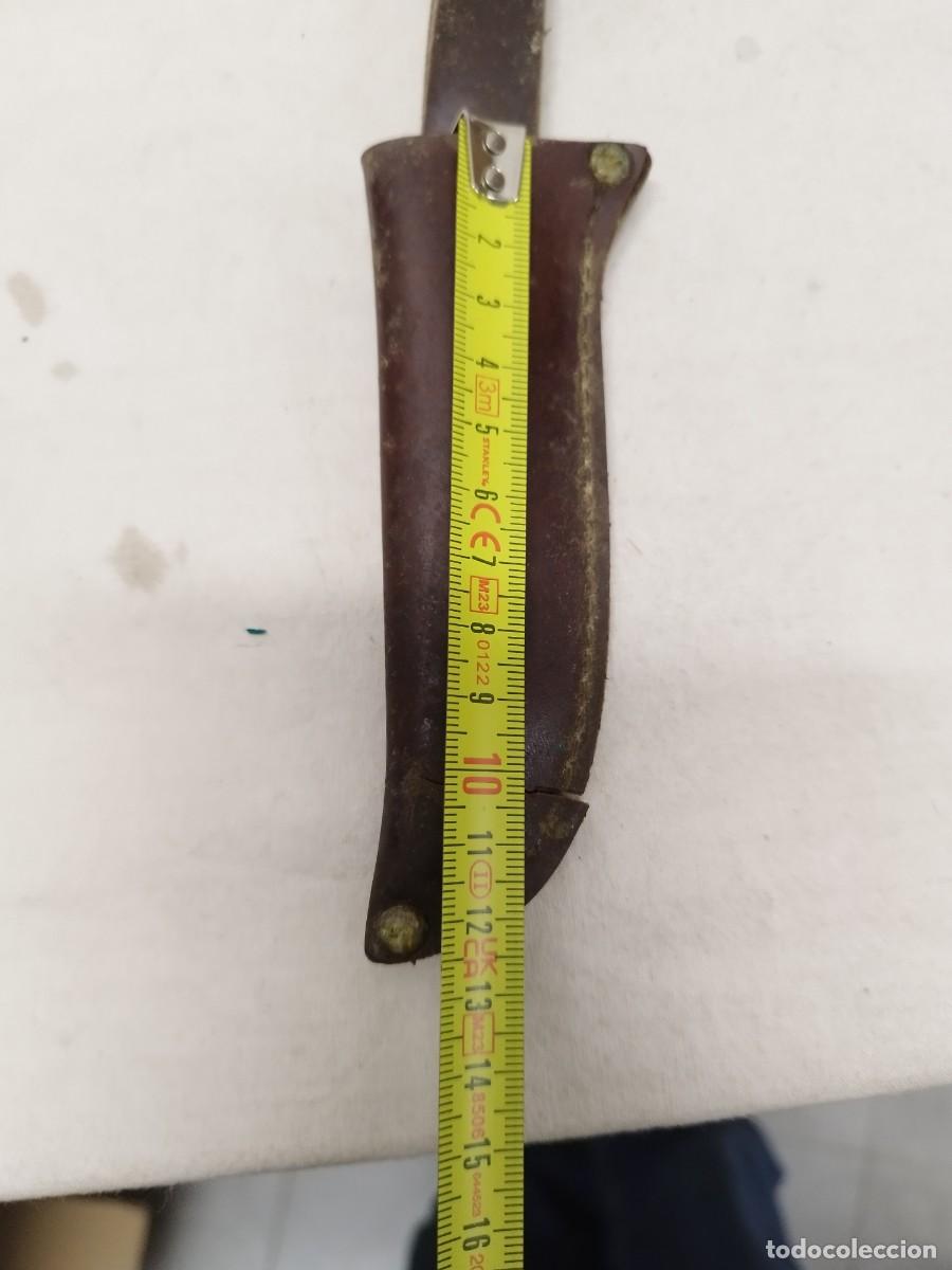 Militaria: Antigua funda de cuchillo a restaurar. - Foto 10