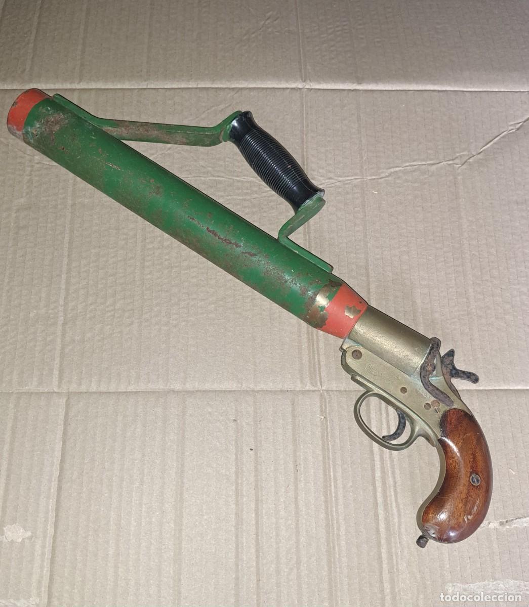 Militaria: Lanzacabos SPRA ca&ntilde;on. - Foto 1