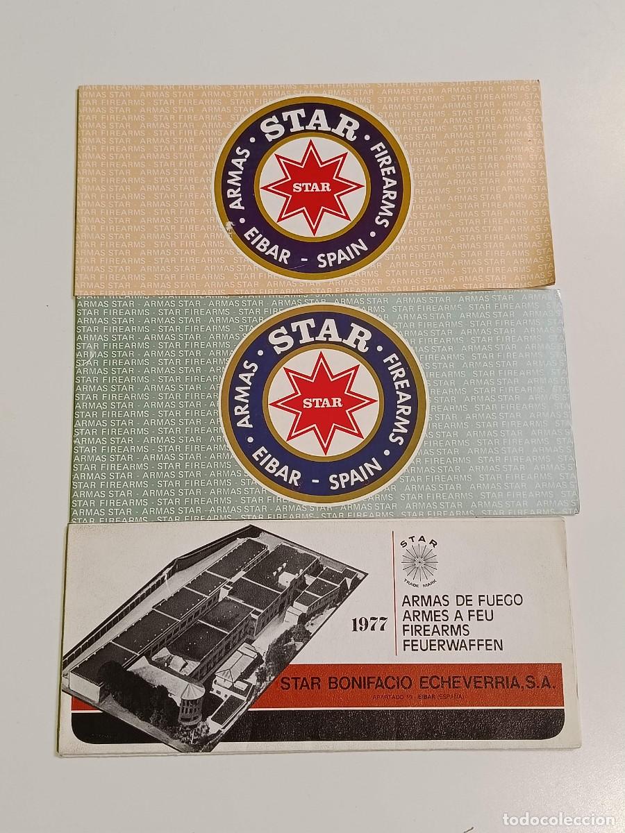 Militaria: Lote de 3 cat&aacute;logos Star - Foto 1