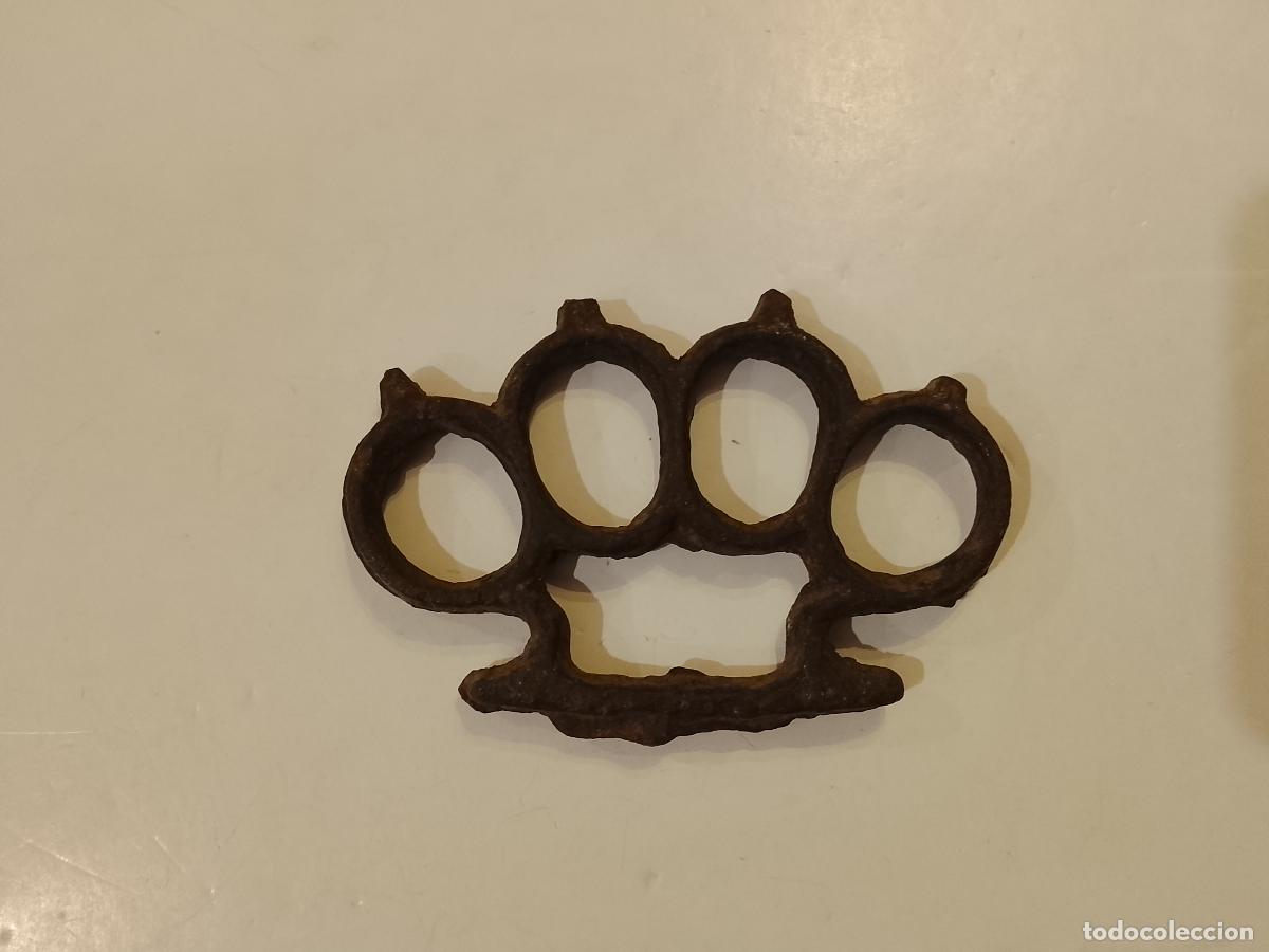 Militaria: PU&Ntilde;O AMERICANO DE HIERRO - ANTIGUO -VER FOTOS ADICIONALES- (K-15.246)