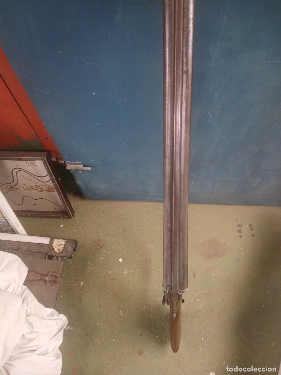 Militaria: Escopeta lefouxet de dos ca&ntilde;ones