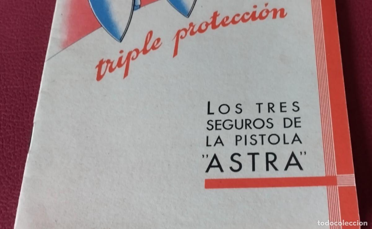 Militaria: Pistola Astra triple protecci&oacute;n muy raro