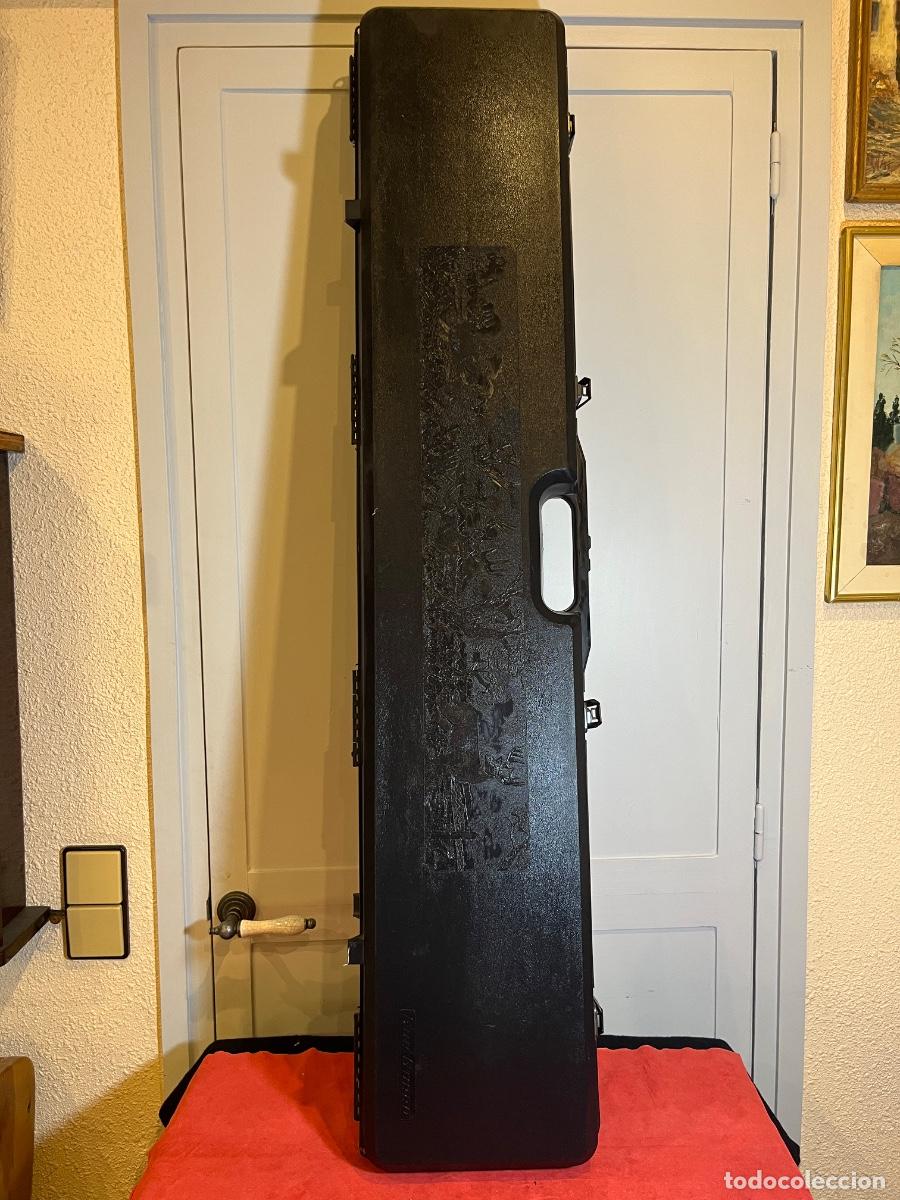 Militaria: Malet&iacute;n r&iacute;gido Gun Guard Doskocil 4809 vintage funda rifle escopeta americana hard case USA