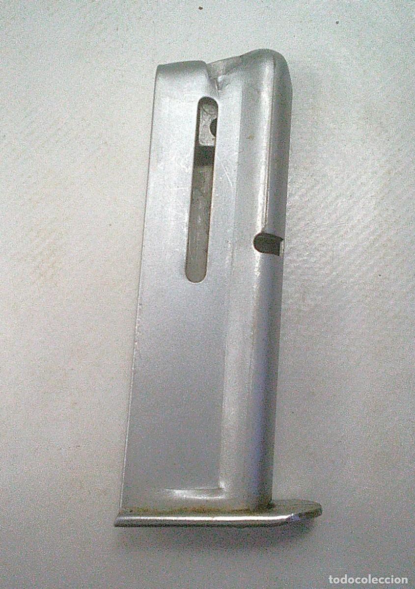 Militaria: CARGADOR DE LA PISTOLA STAR HK 22 LR 22 LONG RIFLE CROMADO ORIGINAL - 1