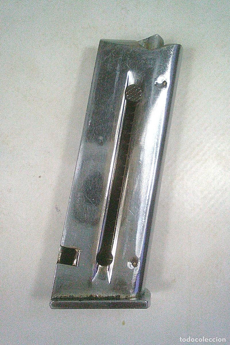 Militaria: CARGADOR DE LA PISTOLA ASTRA CUB ASTRA 2000 DE 22 CORTO 22 SHORT NIQUELADO ORIGINAL