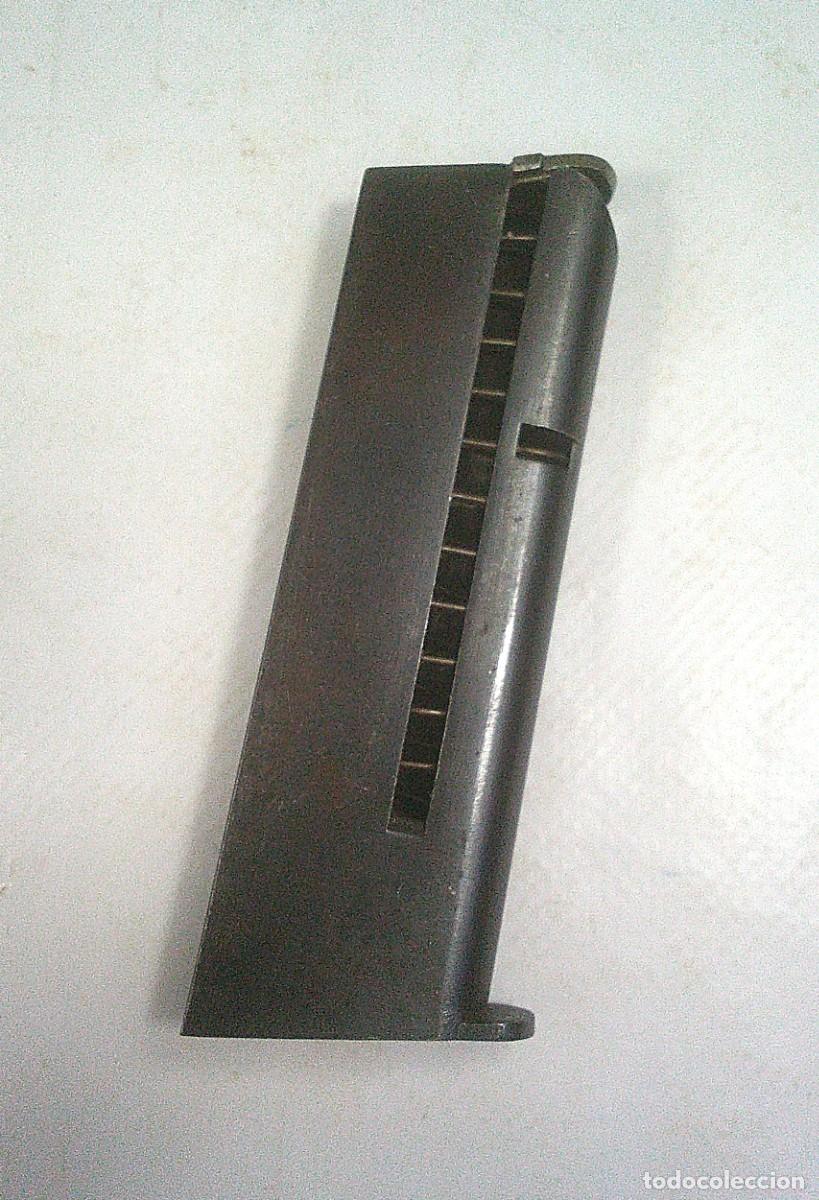 Militaria: CARGADOR DE LA PISTOLA ASTRA 3000 7,65 MM PAVONADO ORIGINAL - 3