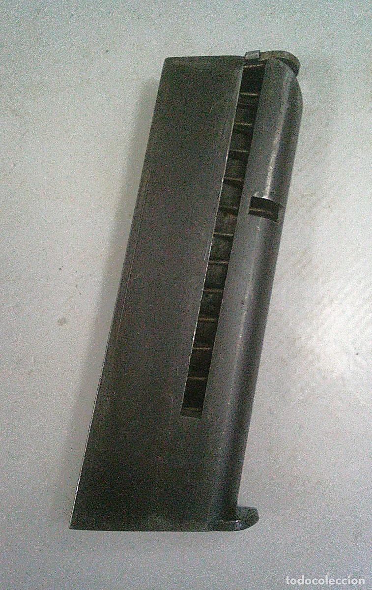 Militaria: CARGADOR DE LA PISTOLA ASTRA 3000 9 MM C MARCADO PAVONADO ORIGINAL - 7