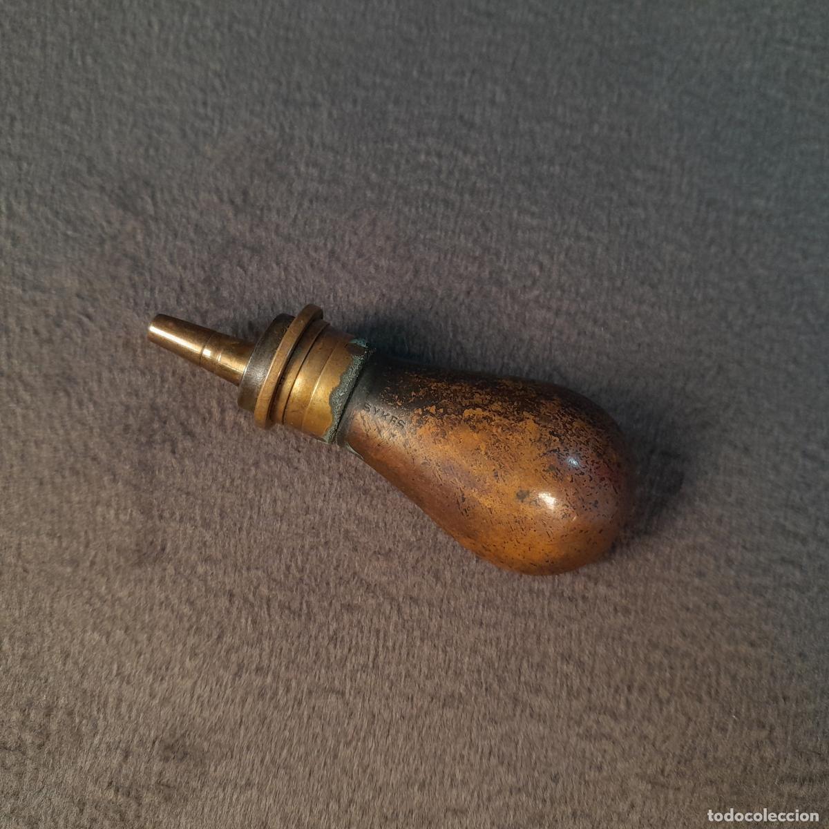 Militaria: DOSIFICADOR O CARGADOR DE POLVORA DE PERCUSION SYKES. SIGLO XIX