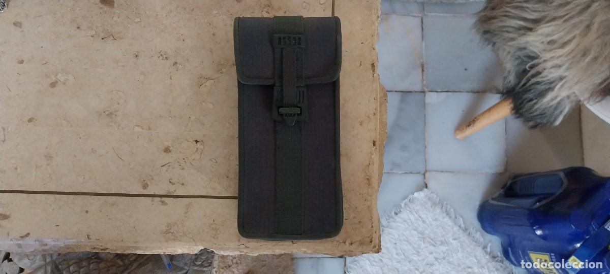 Militaria: PORTA CARGADOR DE LONA PARA DOS CARGADORES ARMA STAR GUARDIA CIVIL