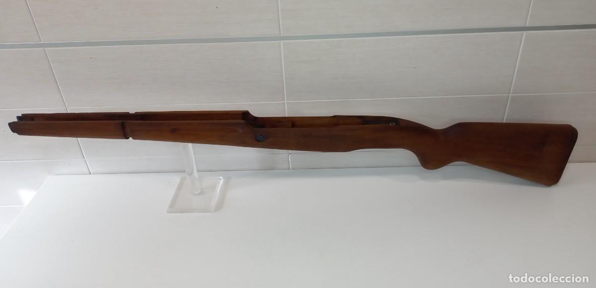Militaria: ANTIGUA CULATA DE MADERA DEL MAUSER - Foto 2