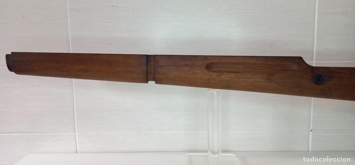 Militaria: ANTIGUA CULATA DE MADERA DEL MAUSER - Foto 3
