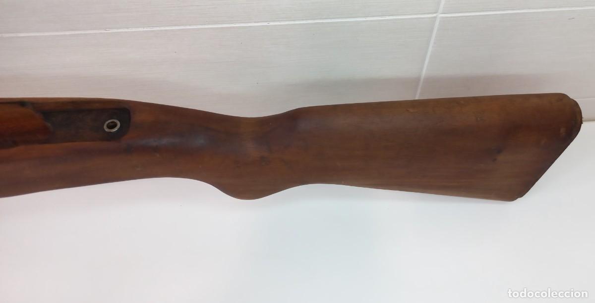 Militaria: ANTIGUA CULATA DE MADERA DEL MAUSER - Foto 5