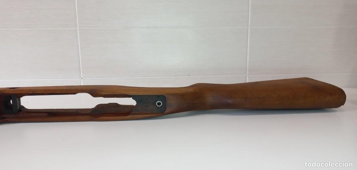Militaria: ANTIGUA CULATA DE MADERA DEL MAUSER - Foto 7